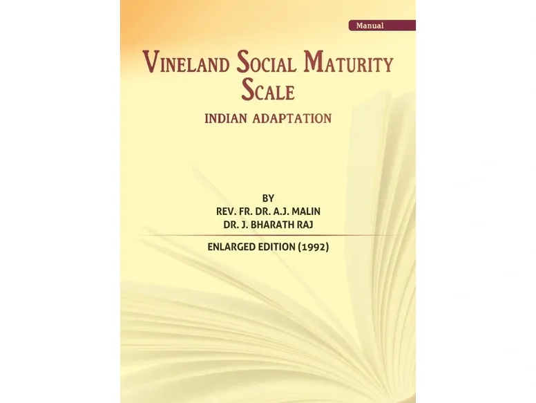 VSMS is an assessment tool to measure an individual's adaptive behavior and social skills. It evaluates various domains, including communication, daily living skills, socialization, and motor skills. The VSMS provides valuable information for diagnosing developmental delays, planning interventions, and monitoring progress. Age Range: 0-15 Years